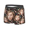 Custom Underwear with Face - Boyfriend/Gift Boxers for Men - Funny, Personalized, S Stl-3 view 2