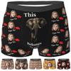 Custom Boxers with Face on Them Custom Underwear for Boyfriend Christmas Birthday Gift Ideas Personalized Boxers for Men Funny Boxers S Stl-24 view 1