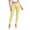 Hybrid & Company Womens Hyper Ultra Stretch Comfy Skinny Leg Work Casual Pants P44876SK PASTELYELLOW S view 1