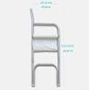 FORMA MARINE High End Folding Aluminum Boat Chair White Padded ASTRON A6000UNIW view 3