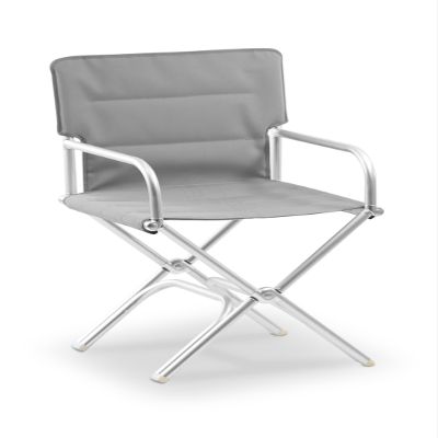 FORMA MARINE High End Folding Aluminum Boat Chair Gray Padded ASTRON A6000UNIG