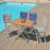 FORMA MARINE High End Folding Aluminum Boat Chair Gray Padded ASTRON A6000UNIG view 2