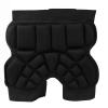 QANYEGN Roller Skating Hip Pads, i Fall Roller Skating Hip Pads, Impact Hip Pads, Outdoor Sports Hip Pads for Roller Skating, Snowboarding, Skateboarding, Black view 1