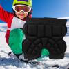 QANYEGN Roller Skating Hip Pads, i Fall Roller Skating Hip Pads, Impact Hip Pads, Outdoor Sports Hip Pads for Roller Skating, Snowboarding, Skateboarding, Black view 4
