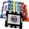 Yarsanor 29 Gram Poker Chips Counting Game Chips, 25PCS ABS European Rectangular Poker Poker Set Texas Holdem Blackjack, Monte Carlo Gambling Chips (Color : Gray, Size : 50PCS) view 1