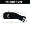 LeFeng 10 Pieces 4-9/A/P/S/X Knitted Golf Iron Head Covers Set Lightweight and Durable Material Multiple Patterns Golf Club Head Covers (Black) view 4