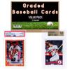 Graded Baseball Cards Value Pack & Gift SetContains 2 Graded Baseball Cards with Chance for Autographs, Refractors, PSA 10 & MoreCollection Starter Ideal for New Collectors view 1