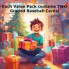 Graded Baseball Cards Value Pack & Gift SetContains 2 Graded Baseball Cards with Chance for Autographs, Refractors, PSA 10 & MoreCollection Starter Ideal for New Collectors view 3