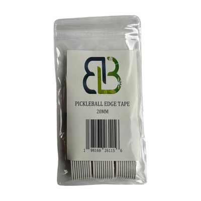 Bash Pickleball's - Pickleball Paddle Protection Tape - Paddle Edge Guard - Racket Edge Protection Tape No Wrinkling- Paddle Armor - Protective Edge Guard Tape 20mm (White)