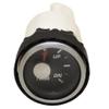 Faria Boat Trim Gauge GPC016A | Mercury Black 2 Inch view 1