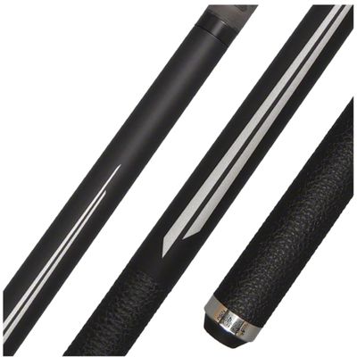 Bull Carbon BCSP1/2/3 Series Billiards Pool Cue Stick w/ 29"" 12.25mm Carbon Fiber Uniloc Quick-Release Low Deflection Shaft, 19 oz, Silver