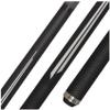 Bull Carbon BCSP1/2/3 Series Billiards Pool Cue Stick w/ 29"" 12.25mm Carbon Fiber Uniloc Quick-Release Low Deflection Shaft, 19 oz, Silver view 1