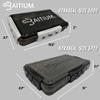 Baitium XTRAseal Waterproof Fishing Tackle Box Organizer, Tackle Boxes With Dividers, Fishing Box, Tacklebox for Fishing, 3600 Tackle Tray 3700, Plastic Storage Organizer, Fishing Gear - 3600 view 3