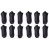 Hanes Men's Low Cut Socks, Max Cushion, Black, 6-12 (Pack of 12) view 2
