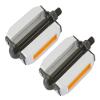 ALTALINE Two-Tone White/Black Bicycle 1/2" Cruiser PVC Metal Bike Pedal Bike view 1