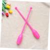 Anneome 1pair Artistic Gymnastics Stick Rhythmic Gymnastics Equipment for Boys and Girls Pink Dance Bar for Training and Fitness for Dance Lovers view 3