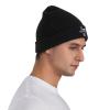 American Flag with Texas Police Blue Line Cozy Winter Essential: Hand-Knitted Hat Ultimate Warmth view 4