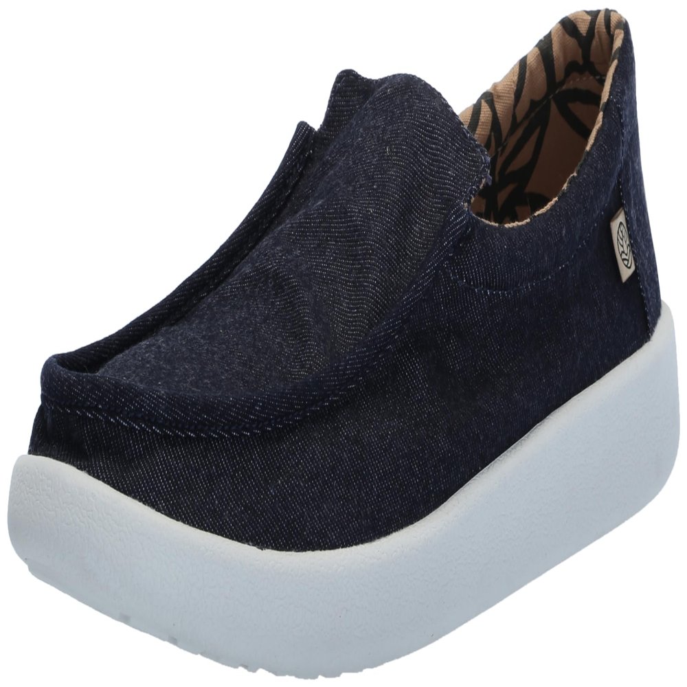 Freewaters Men's Cloud9 Venture Slip-On Casual Loafer Shoe, Navy, Size 10