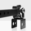 Signature Fitness Fitvids Upgraded 2nd Generation Adjustable Lever Arms Rated 600 LB Per Arm Jammer Arms, 2nd Generation Black view 2