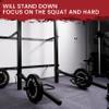 Signature Fitness Fitvids Upgraded 2nd Generation Adjustable Lever Arms Rated 600 LB Per Arm Jammer Arms, 2nd Generation Black view 3