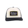 ZHATS Standard NCAA Officially Licensed Trucker Hat Dakota Patch Brick White, One Size view 2