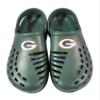 FOCO NFL Unisex-Adult Team Logo Solid Clogs with Heel Strap Comfortable Water Slip on Shoes (Green Bay Packers, US Footwear Size System, Adult, Men, Numeric Range, Medium, 13, 14) view 2
