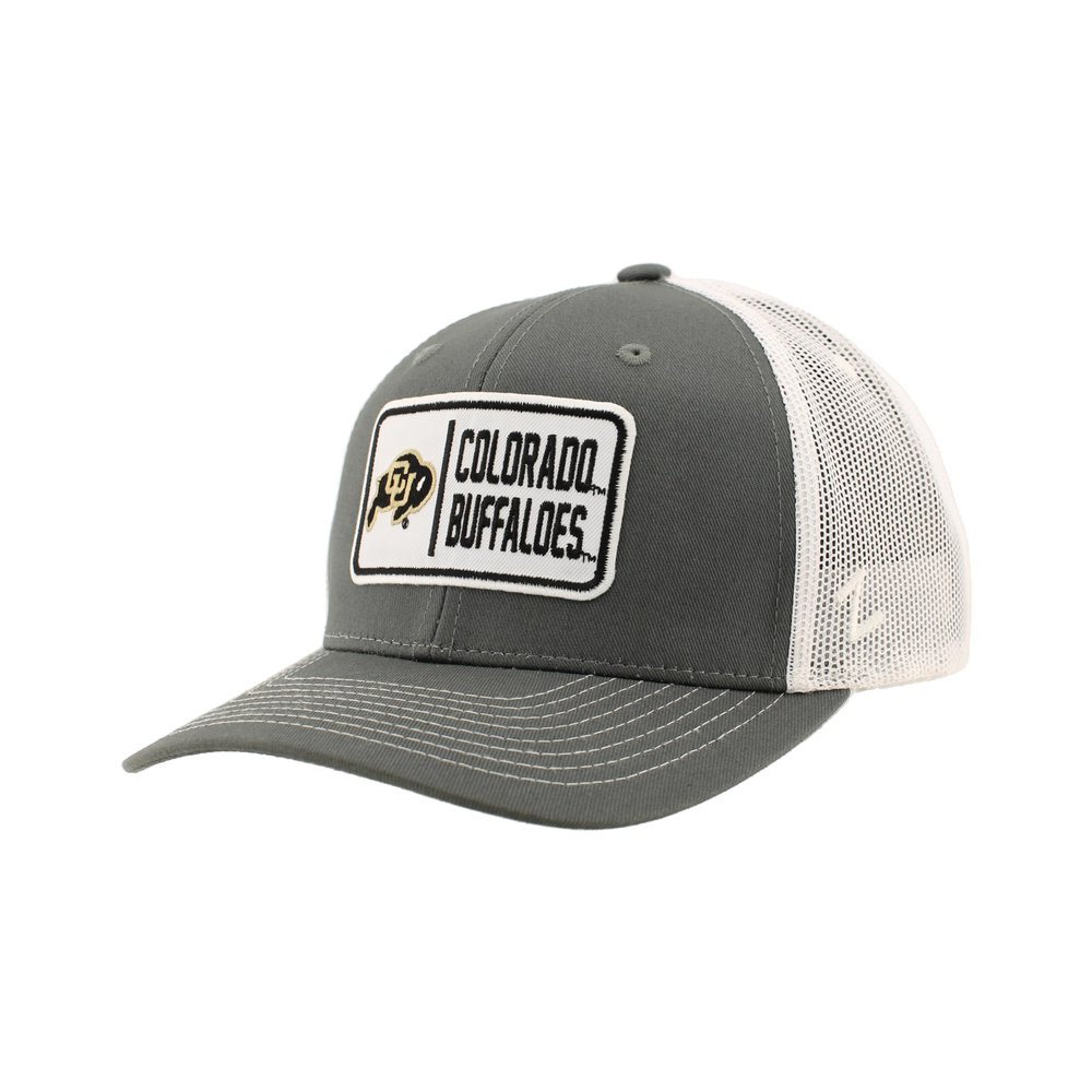 ZHATS Standard NCAA Officially Licensed Trucker Hat Dakota Patch Defer, Secondary Team Color, One Size