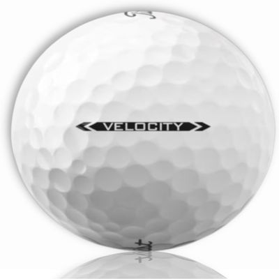 Golf Ball Monkey Cheap Recycled for Titleist Velocity Golf Balls White Bulk 24 Pack - 5A / Mint Used Balls AAAAA for Titleist Golfballs Velocity for Men and Women