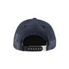 Michigan Wolverines NCAA Officially Licensed Snapback Hat Big Rig Patch White Navy Switchback view 4