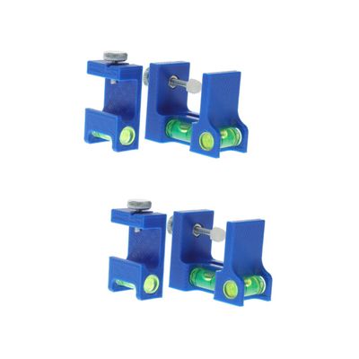 Amosfun 2pcs Professional Leveler Tool for Accurate Arrow Tuning Portable Accessory for Easy Calibration and Positioning of Arrow Rest and Sight Range