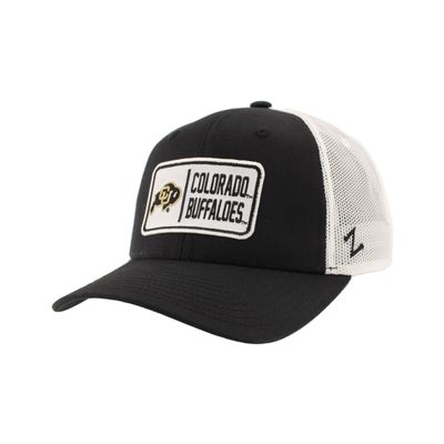 Colorado Buffaloes NCAA Officially Licensed Snapback Hat Big Rig Patch White Team Color Defer