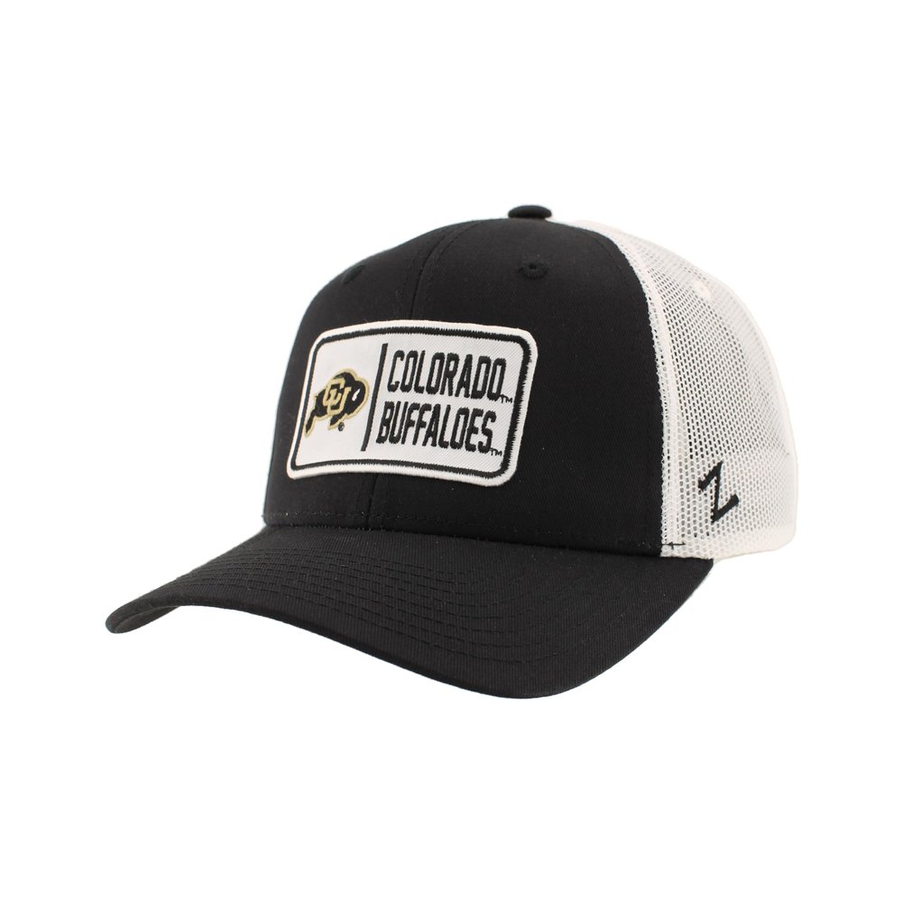 Colorado Buffaloes NCAA Officially Licensed Snapback Hat Big Rig Patch White Team Color Defer