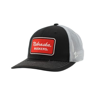 ZHATS Standard NCAA Officially Licensed Trucker Hat Dakota Patch Brick Black Gray, One Size