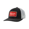ZHATS Standard NCAA Officially Licensed Trucker Hat Dakota Patch Brick Black Gray, One Size view 1