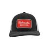 ZHATS Standard NCAA Officially Licensed Trucker Hat Dakota Patch Brick Black Gray, One Size view 2