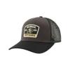 ZHATS Standard NCAA Officially Licensed Snapback Hat Big Rig Patch Black Charcoal Switchback view 1