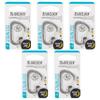 Nite IZE SlideLock Carabiner Stainless Steel - Key Holder Carabiner for Daily Use - Secure Keychain Organizer with Lock - Lockable Carabiner Fits Multiple Keys - Size 2 (5 Pack) view 1