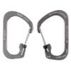 Nite IZE SlideLock Carabiner Stainless Steel - Key Holder Carabiner for Daily Use - Secure Keychain Organizer with Lock - Lockable Carabiner Fits Multiple Keys - Size 2 (5 Pack) view 2