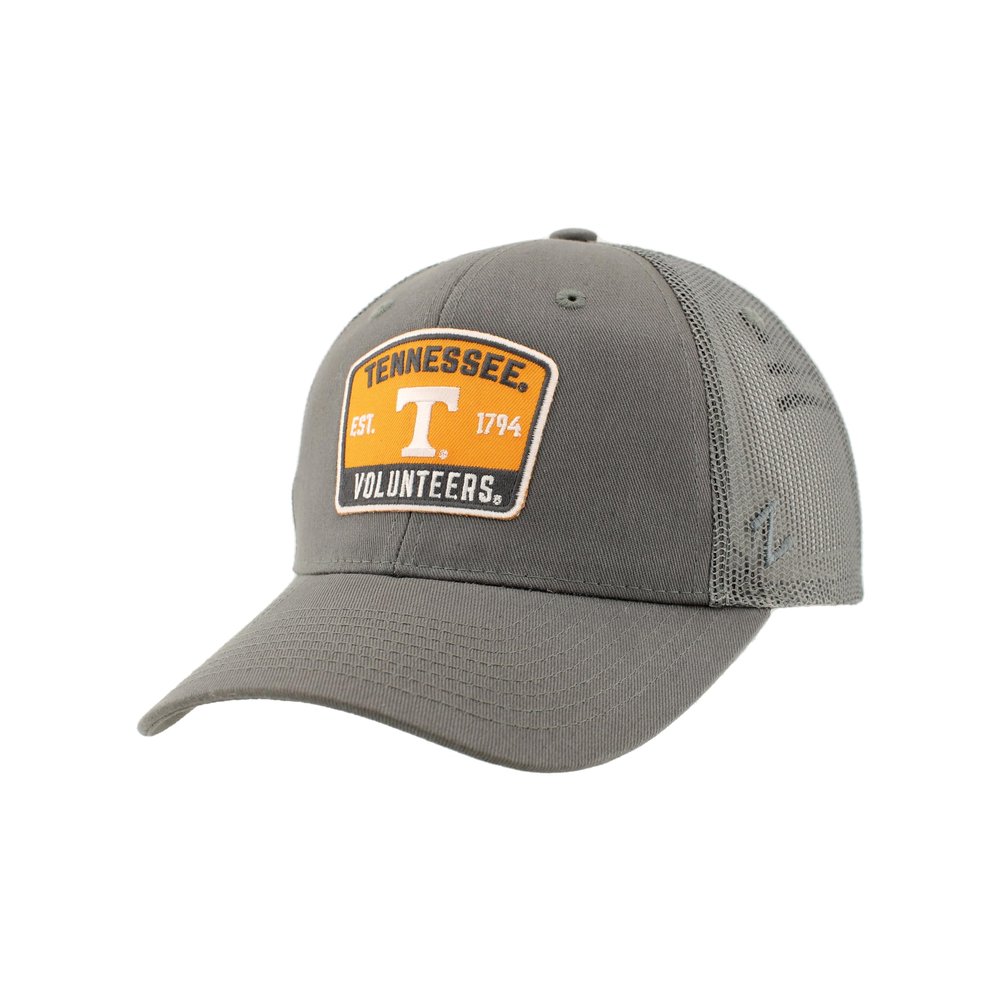 Tennessee Volunteers NCAA Officially Licensed Snapback Hat Big Rig Patch Gray Switchback