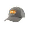 Tennessee Volunteers NCAA Officially Licensed Snapback Hat Big Rig Patch Gray Switchback view 1