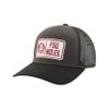 Florida State Seminoles NCAA Officially Licensed Snapback Hat Big Rig Patch Charcoal Black Defer view 1