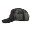 Nebraska Cornhuskers NCAA Officially Licensed Snapback Hat Big Rig Patch Black Switchback view 3