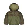 Carter's Boys' Midweight Fleece-Lined Water-Resistant Hooded Jacket, Olive Teal Dino, 2T view 1