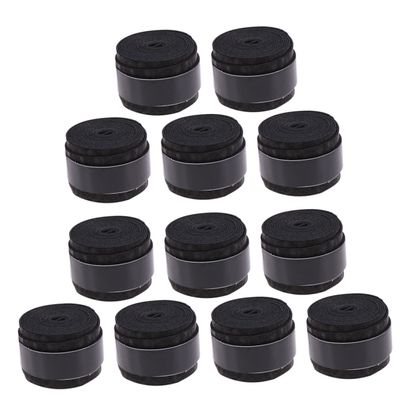 Anneome 12pcs Tennis Racket Overgrips Badminton Overgrips Sweat Absorption for Tennis Baseball