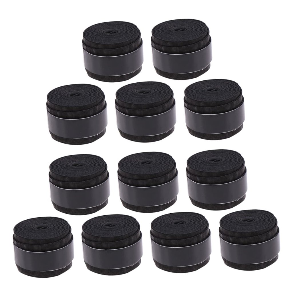 Anneome 12pcs Tennis Racket Overgrips Badminton Overgrips Sweat Absorption for Tennis Baseball
