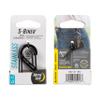 Nite Ize S-Biner Stainless Steel Dual Carabiner - Multi Purpose Dual Carabiner Clip - Great for Camping Supplies & Hiking Essentials - Secure Key Holder - Size 2, Black/Stainless Steel (2 Pack) view 3