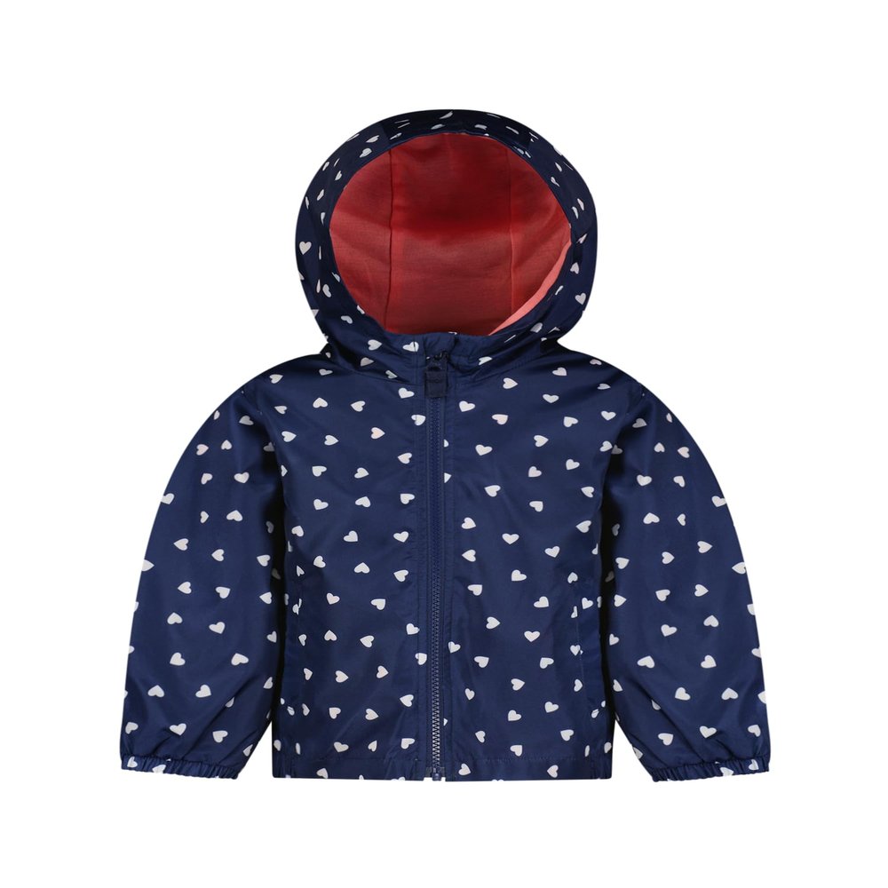 Carter's Toddler Girls Lightweight Jacket - Warm, Hooded, Water-Resistant Coat, Blue, Size 4T