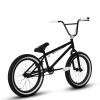 Elite BMX Bicycle 20 & 16" Freestyle Bike - Stealth and Peewee Model (Black White, 20") view 3