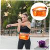 Amosfun 3pcs Transparent Pvc Crossbody Waist Bag Zipper Design Stylish Sling Fanny Pack for Women Comfortable Shoulder Strap for Travel and Outdoor Activities view 3