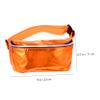 Amosfun 3pcs Transparent Pvc Crossbody Waist Bag Zipper Design Stylish Sling Fanny Pack for Women Comfortable Shoulder Strap for Travel and Outdoor Activities view 4